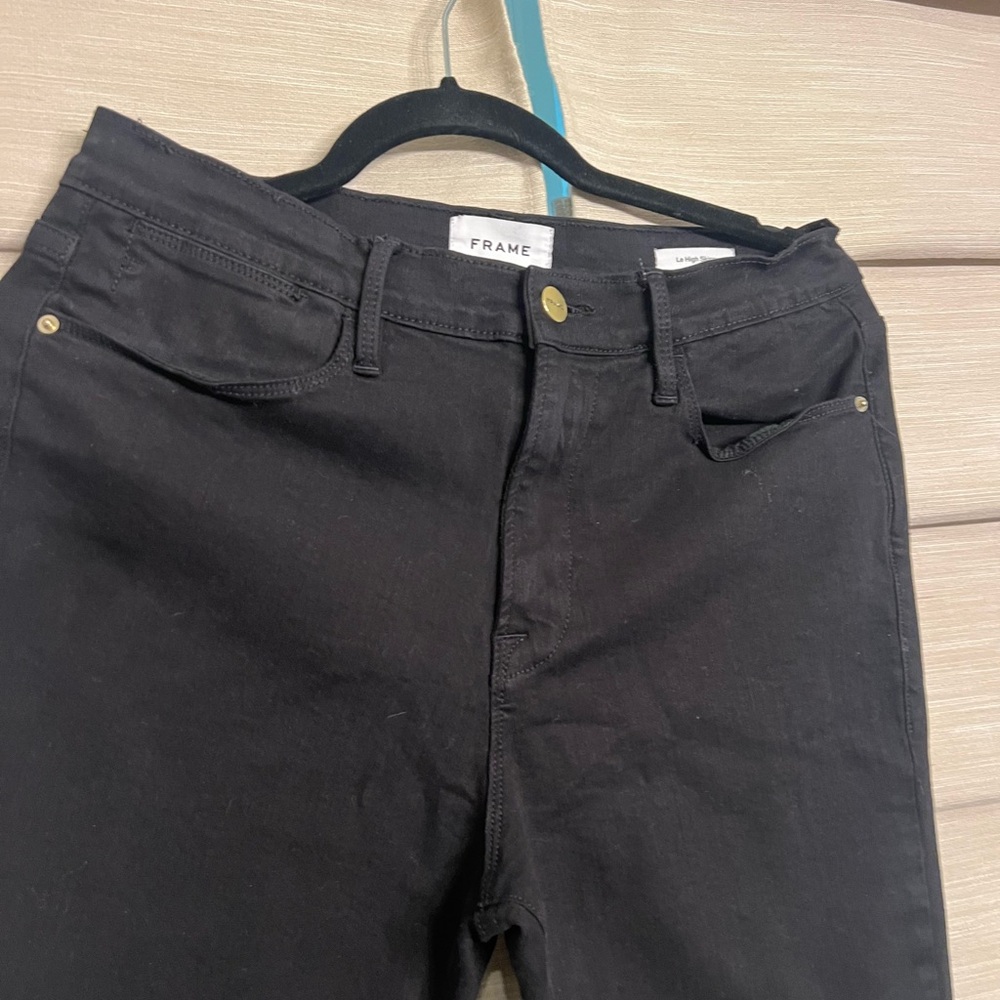 Frame denim. Le High skinny-black-size 31